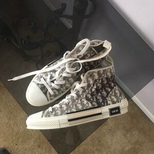 DIOR MEN B23 Sneakers Black and White